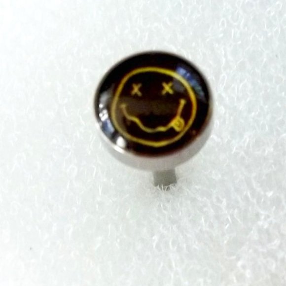 *5/35*  New Unisex Nirvana Tongue Piercing  14G - Picture 1 of 3